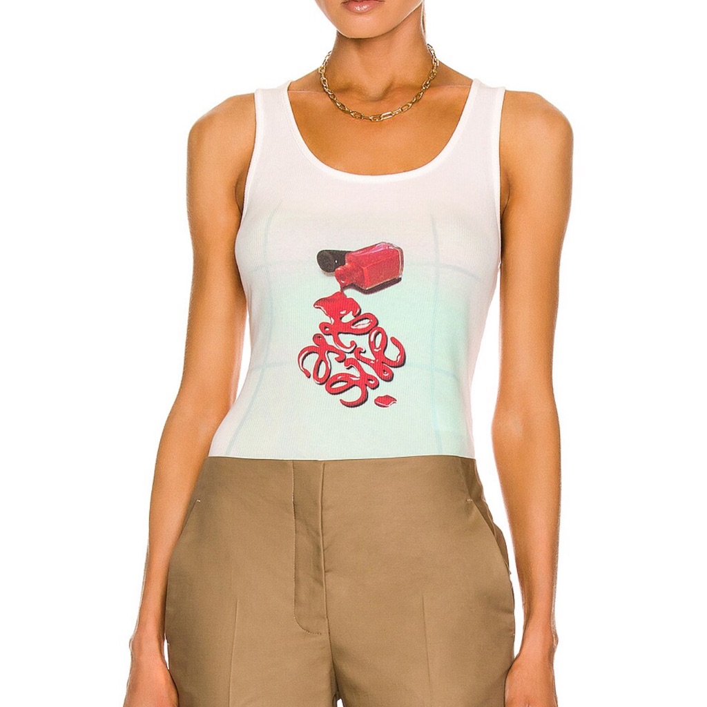 Loewe Nail Polish Tank Top
